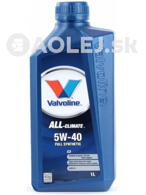 Valvoline All Climate C3 5W-40 1L