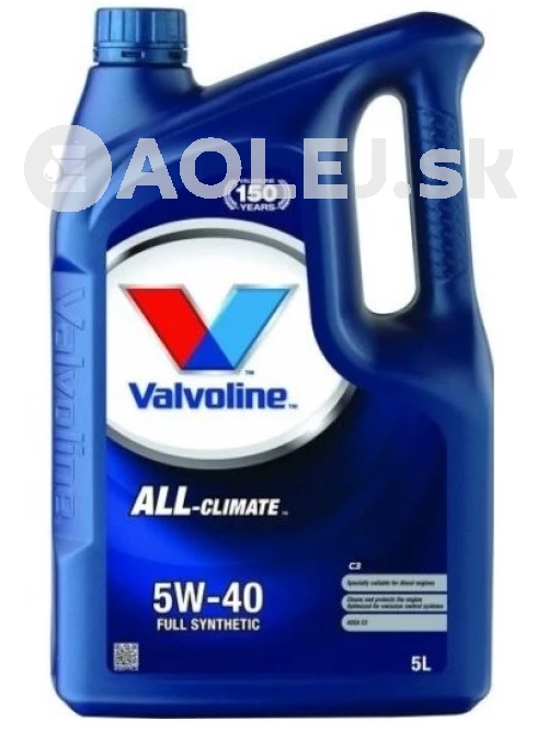 Valvoline All Climate C3 5W-40 5L