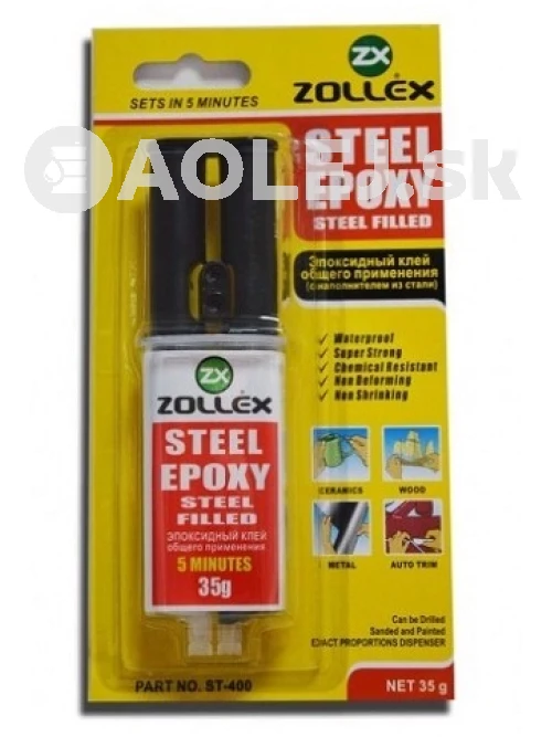 Zollex Steel Epoxy /tekutý kov/ 35g