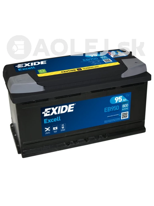 Exide Excell 12V 95Ah 800A EB950