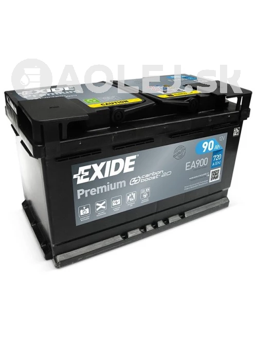 Exide Premium 12V 90Ah 720A EA900