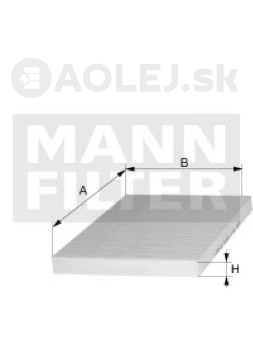 Kabínový filter MANN FILTER FP 22 032