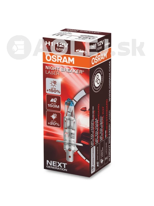 Osram H1 12V 55W P14,5s Night Breaker Laser