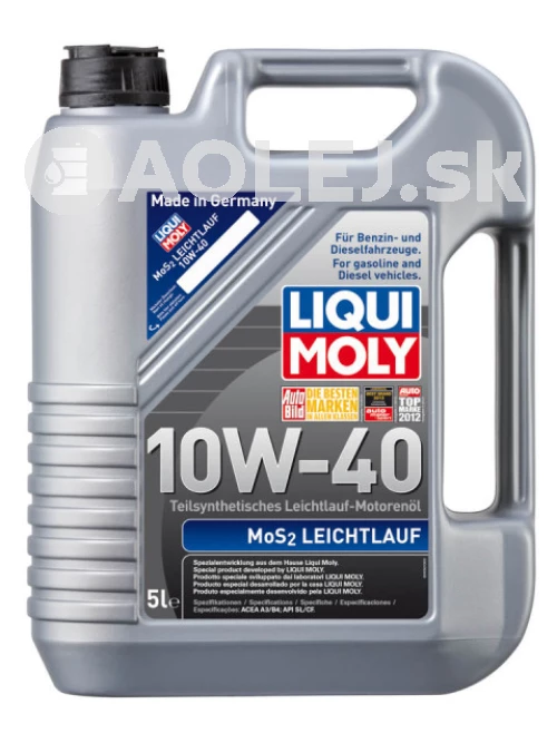 Liqui Moly 2184 Mos2 Leichtlauf 10W-40 5L