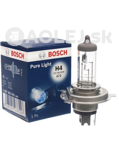 Bosch Pure Light H4 12V 60/55W