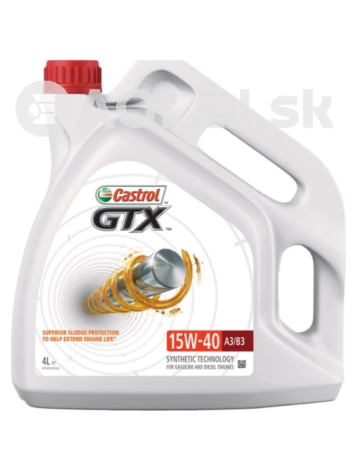 Castrol GTX 15W-40 A3/B3 4L