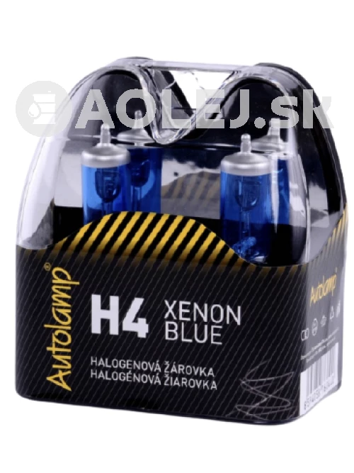 Autolamp H4 12V 60/55W P43t Xenon Blue 2ks