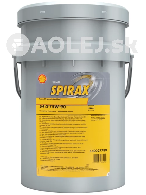 Shell Spirax S4 G 75W-90 20L