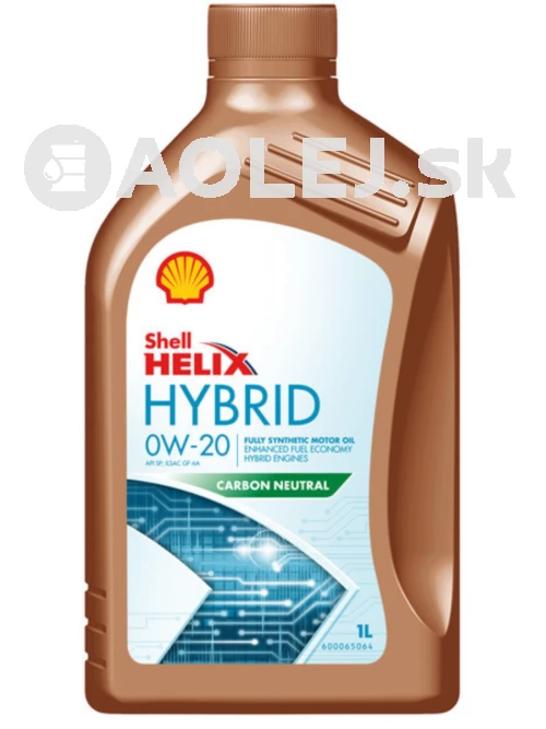 Shell Helix Hybrid 0W-20 1L