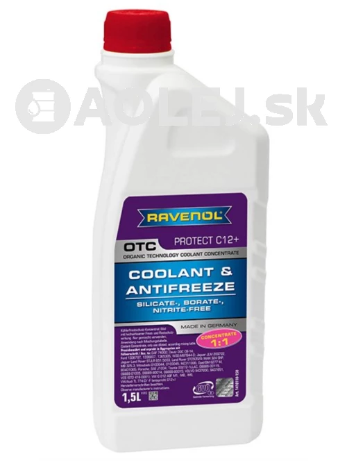 Ravenol OTC Organic Technology Coolant Concentrate /G12/ 1,5L