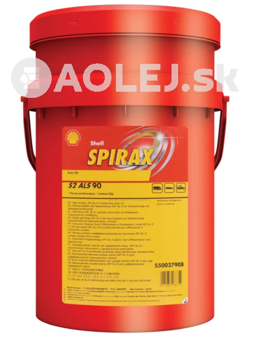 Shell Spirax S2 ALS 90 20L