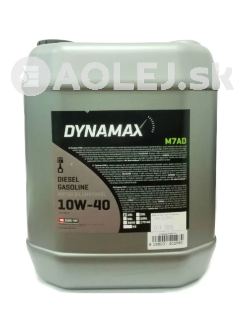 Dynamax M7AD 10W-40 10L