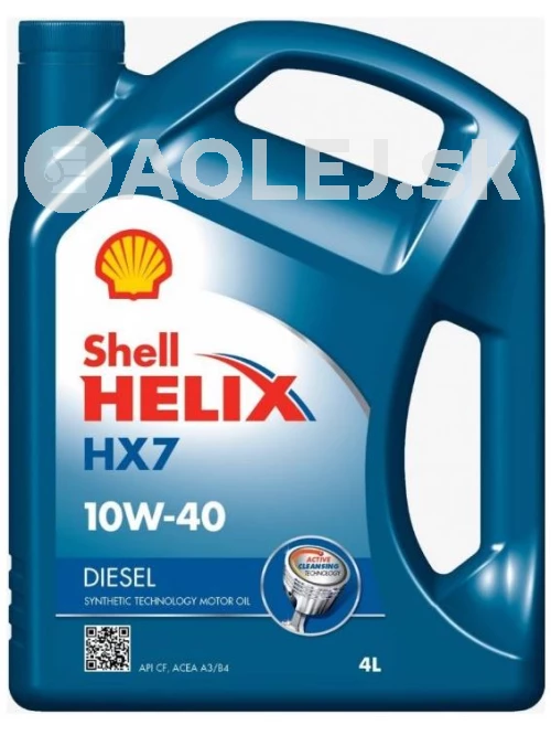 Shell Helix HX7 Diesel 10W-40 4L