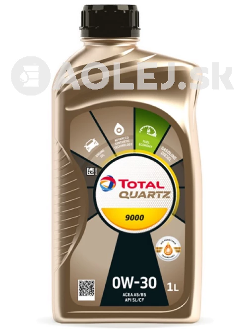 Total Quartz 9000 0W-30 1L