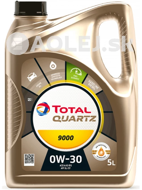 Total Quartz 9000 0W-30 5L