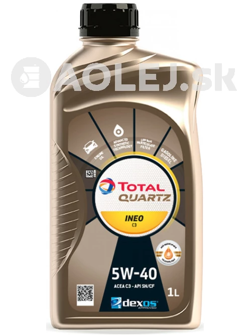 Total Quartz Ineo C3 5W-40 1L
