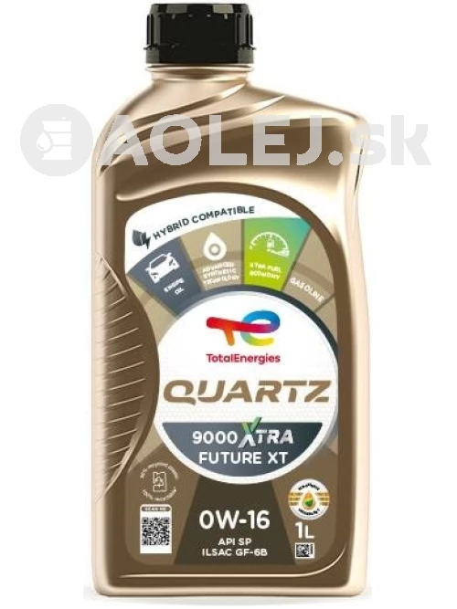 Total Quartz 9000 Xtra Future XT 0W-16 1L