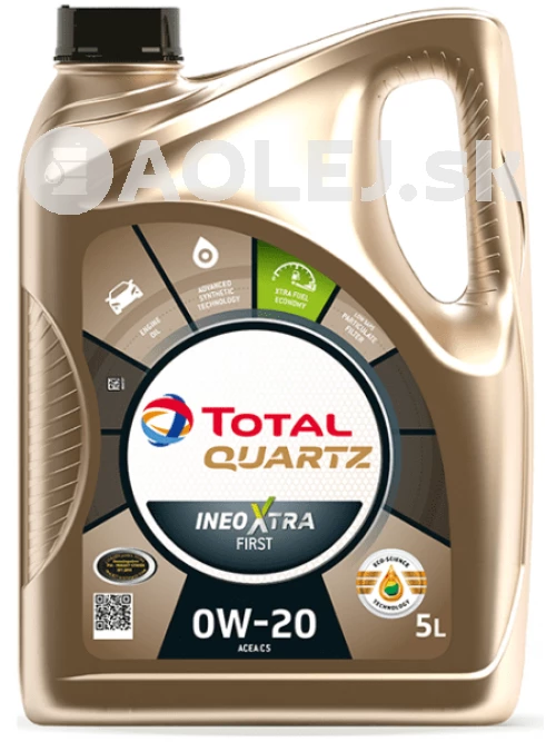 Total Quartz Ineo Xtra First 0W-20 5L