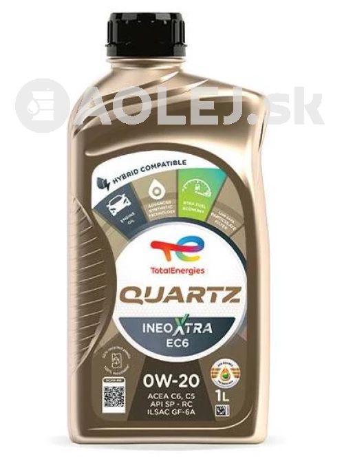 Total Quartz Ineo Xtra EC6 0W-20 1L