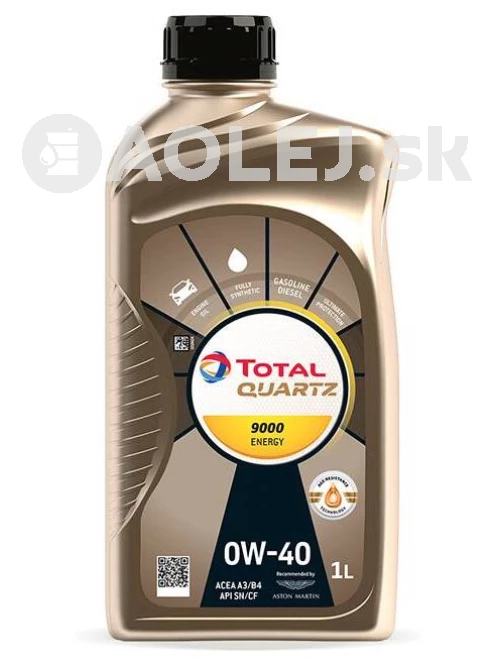Total Quartz 9000 Energy 0W-40 1L
