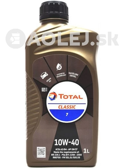 Total Classic 7 10W-40 1L