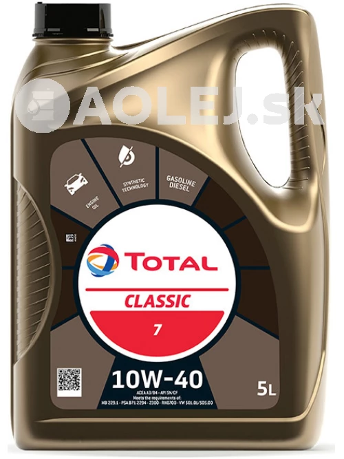 Total Classic 7 10W-40 5L