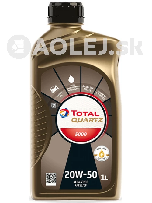 Total Quartz 5000 20W-50 1L