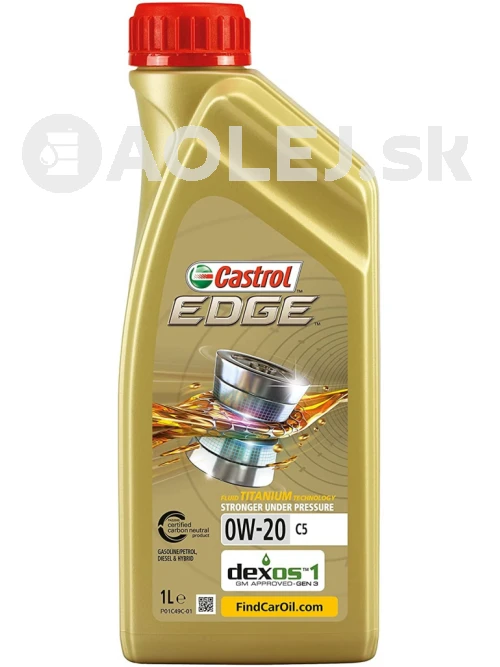 Castrol Edge 0W-20 C5 1L