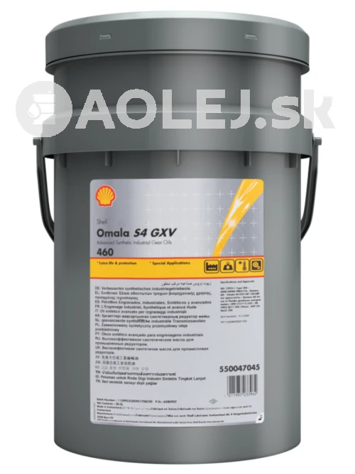 Shell Omala S4 GXV 460 20L