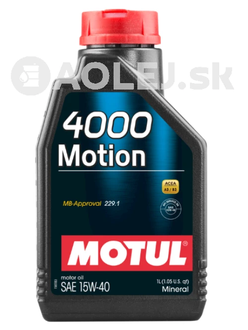 Motul 4000 Motion 15W-40 1L