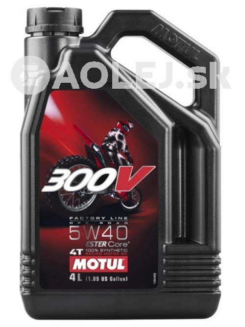 Motul 300V Factory Line Off Road 5W-40 4L