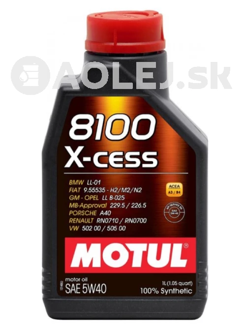 Motul 8100 X-Cess 5W-40 1L