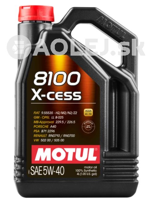 Motul 8100 X-Cess 5W-40 4L