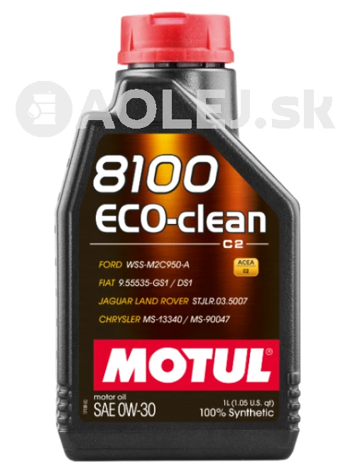 Motul 8100 Eco-Clean 0W-30 1L