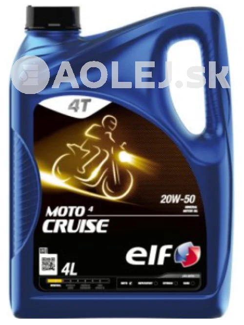 Elf Moto 4 Cruise 20W-50 4L