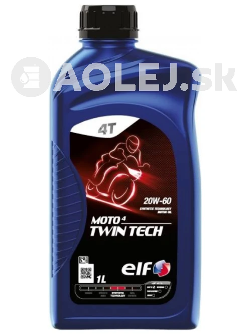 Elf Moto 4 Twin Tech 20W-60 1L