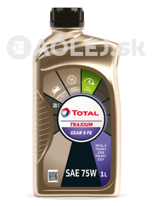 Total Traxium Gear 9 FE 75W 1L