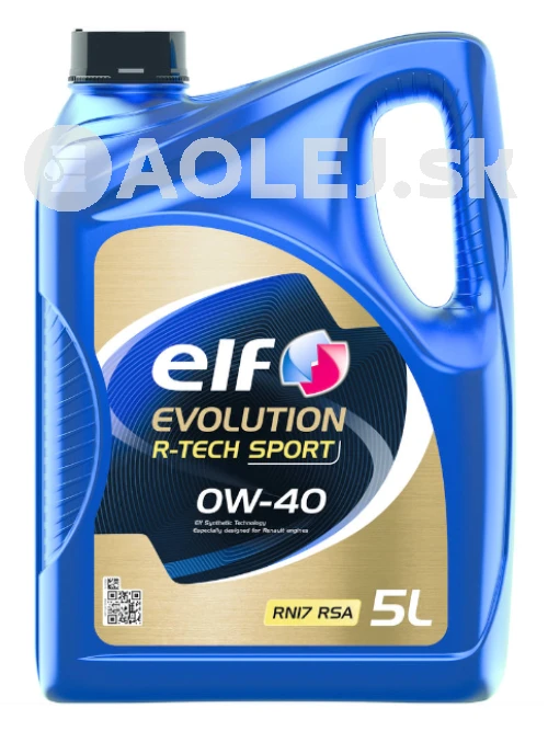 Elf Evolution R-Tech Sport 0W-40 5L