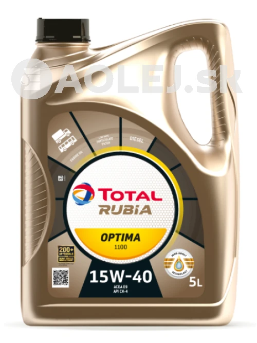 Total Rubia Optima 1100 15W-40 5L