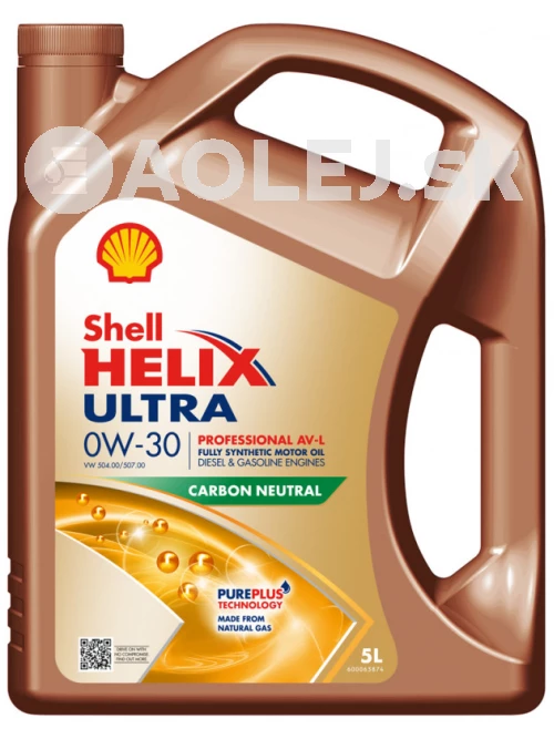 Shell Helix Ultra Professional AV-L 0W-30 5L 