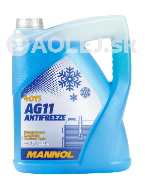 Mannol 4011 Antifreeze AG11 (-40°C) Longterm 5L 