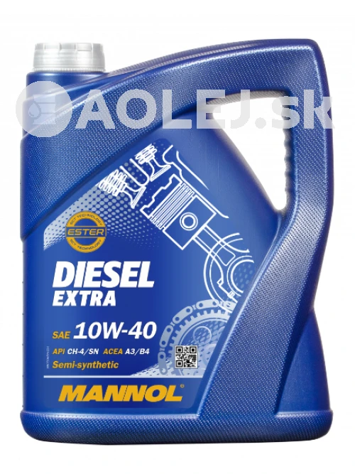 Mannol 7504 Diesel Extra 10W-40 5L