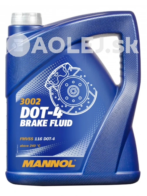 Mannol 3002 DOT-4 Brake Fluid 1L