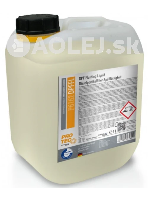 Pro-Tec DPF Flushing Liquid - Čistič filtra pevných častíc 5L