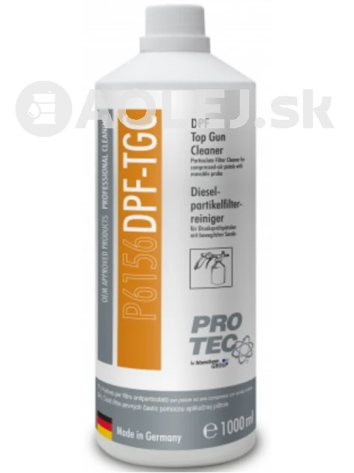 Pro-Tec DPF Top Gun Cleaner  - Čistič filtra pevných častíc pomocou aplikačnej pištole 1L