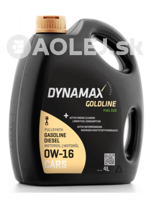 Dynamax Goldline Fuel Eco 0W-16 4L