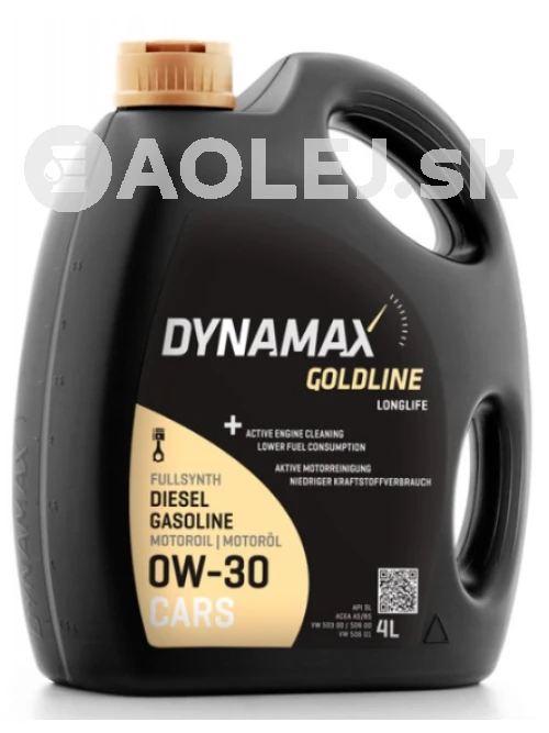 Dynamax Goldline Longlife 0W-30 4L