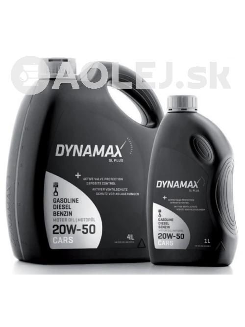 Dynamax SL Plus 20W-50 4L