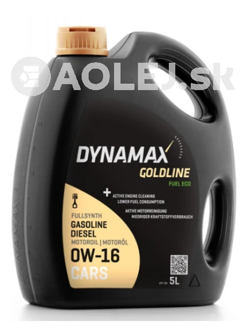 Dynamax Goldline Fuel Eco 0W-16 5L