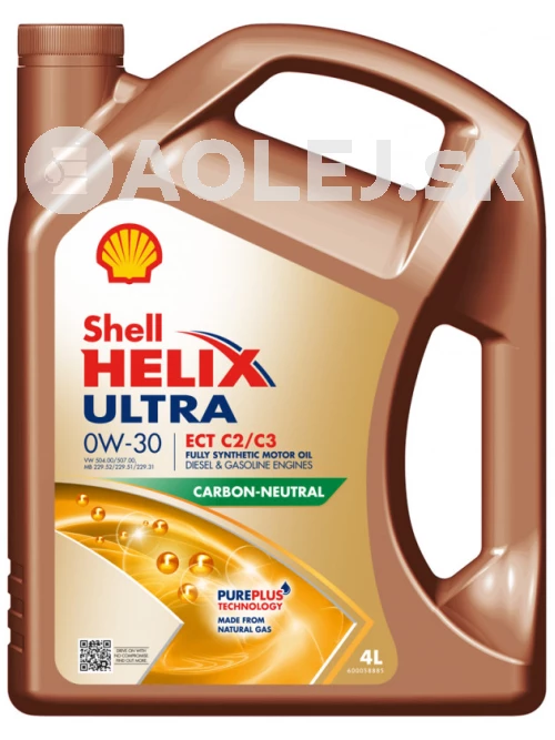 Shell Helix Ultra ECT C2/C3 0W-30 4L